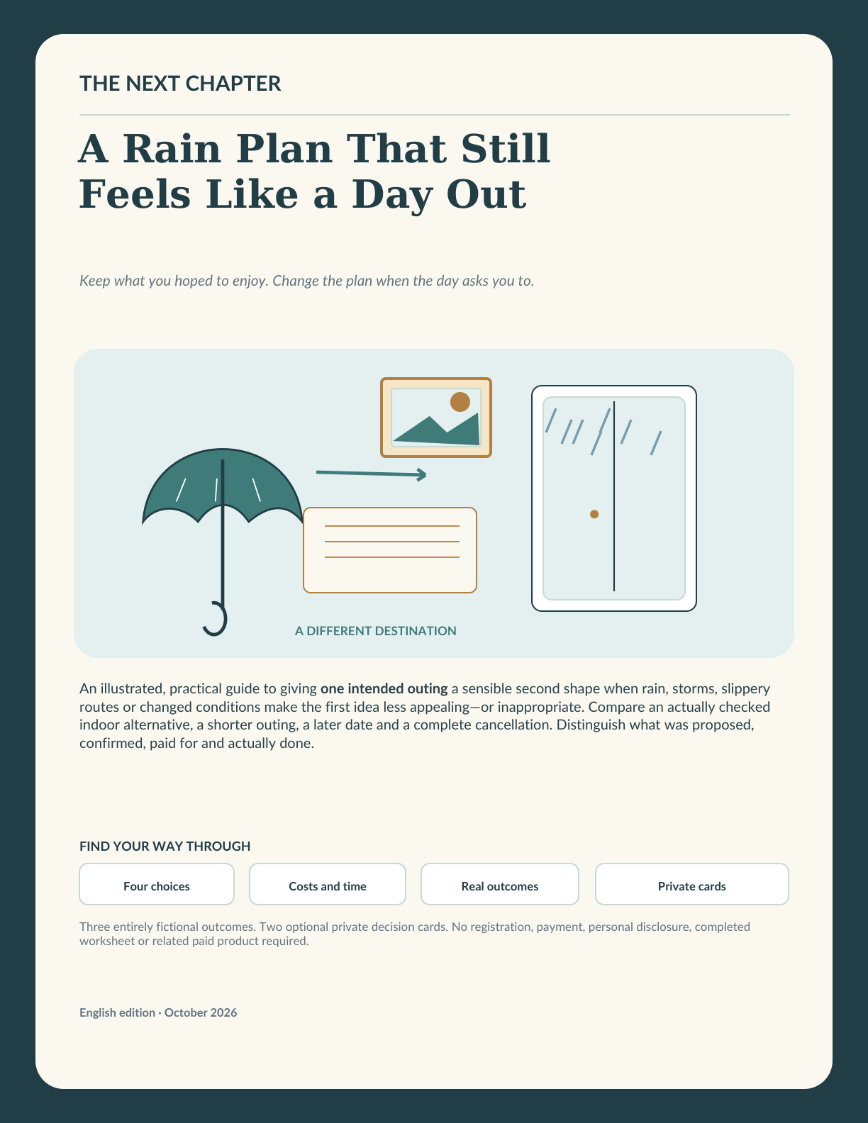 Illustration for A Rain Plan That Still Feels Like a Day Out